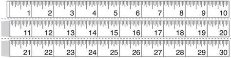 Printable Measuring Tape Inches
